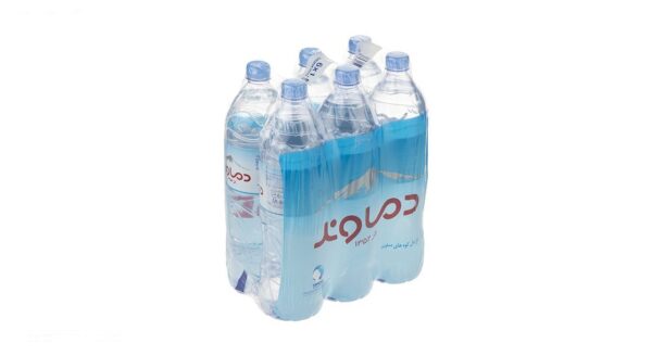 آب آشامیدنی دماوند حجم 1.5 لیتر بسته 6 عددی