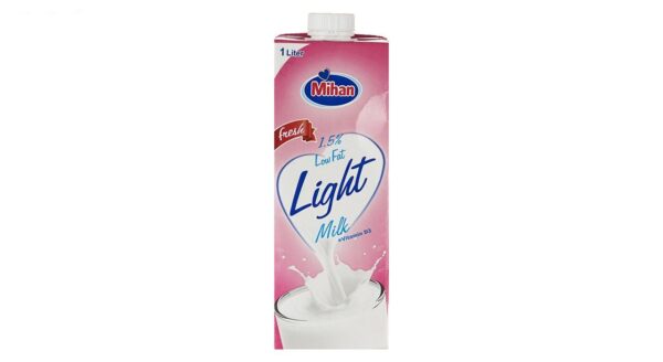 شیر کم چرب میهن - 1 لیتر