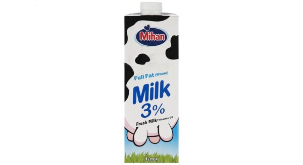 شیر پر چرب میهن - 1 لیتر