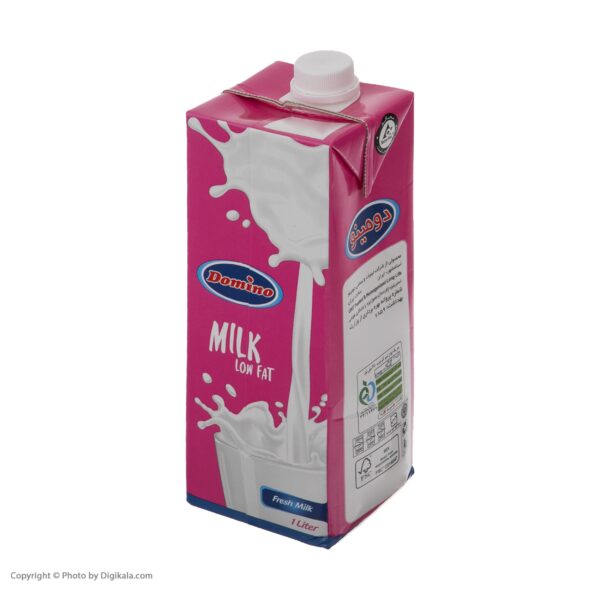 شیر کم چرب دومینو - 1 لیتر بسته 4 عددی