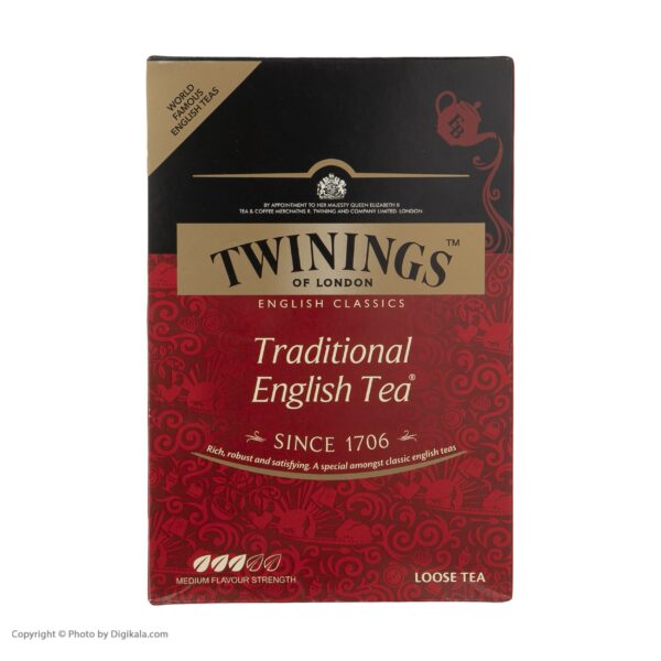چای سیاه سنتی انگلیسی توینینگز مقدار 450 گرم