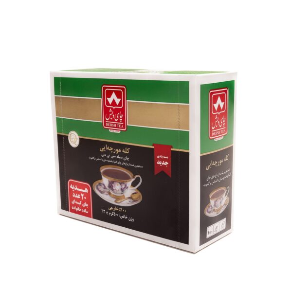چای سیاه سی تی سی چای دبش - 500 گرم و چای کیسه ای ساده بسته 20 عددی